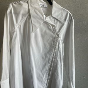 Rosetta Getty White Button down Blouse